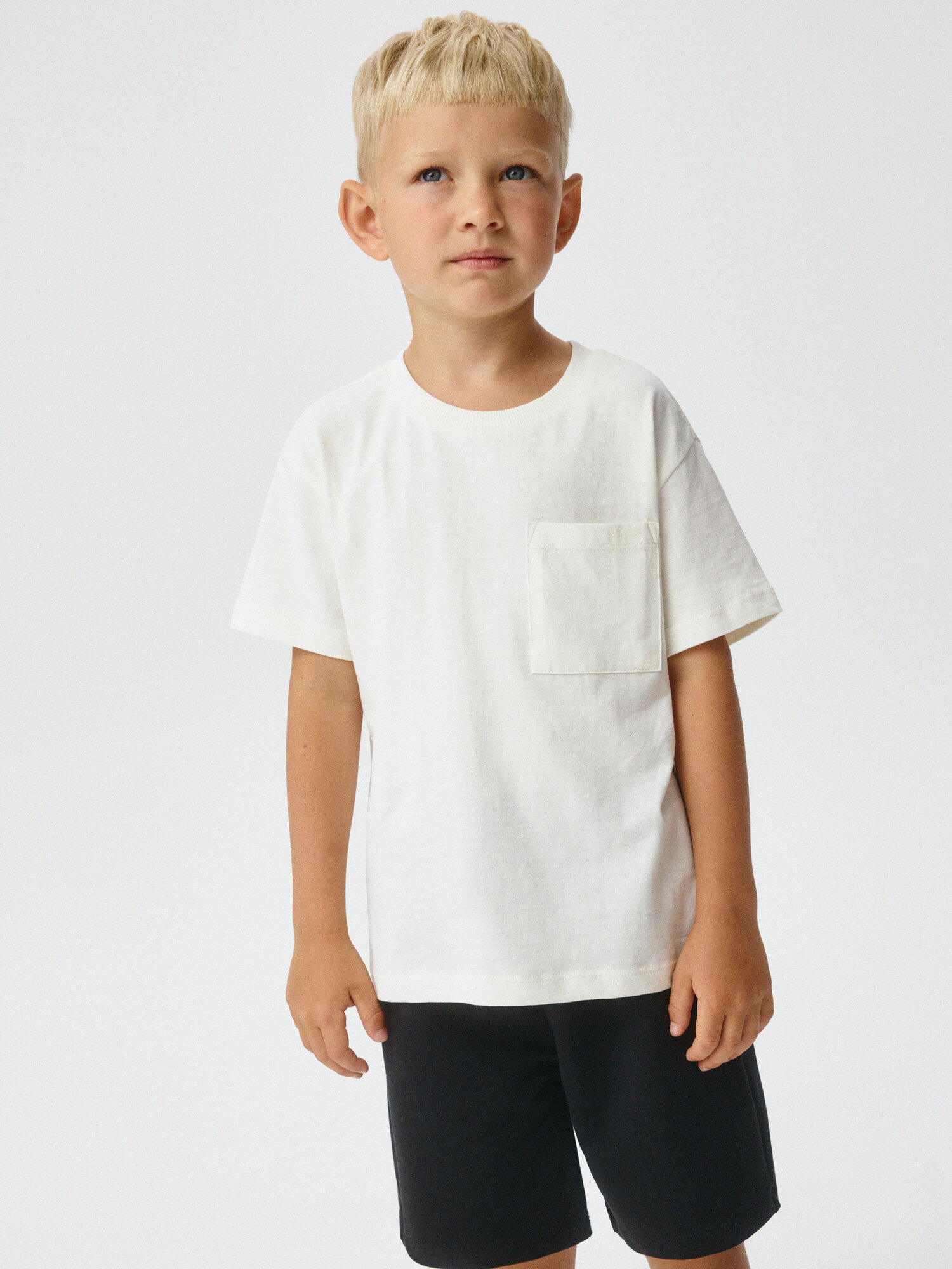 Футболка Sela размер 116 молочный