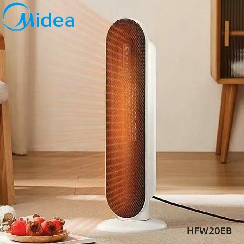 Напольный тепловентилятор Midea HFW20EB с пультом ДУ для гостиной