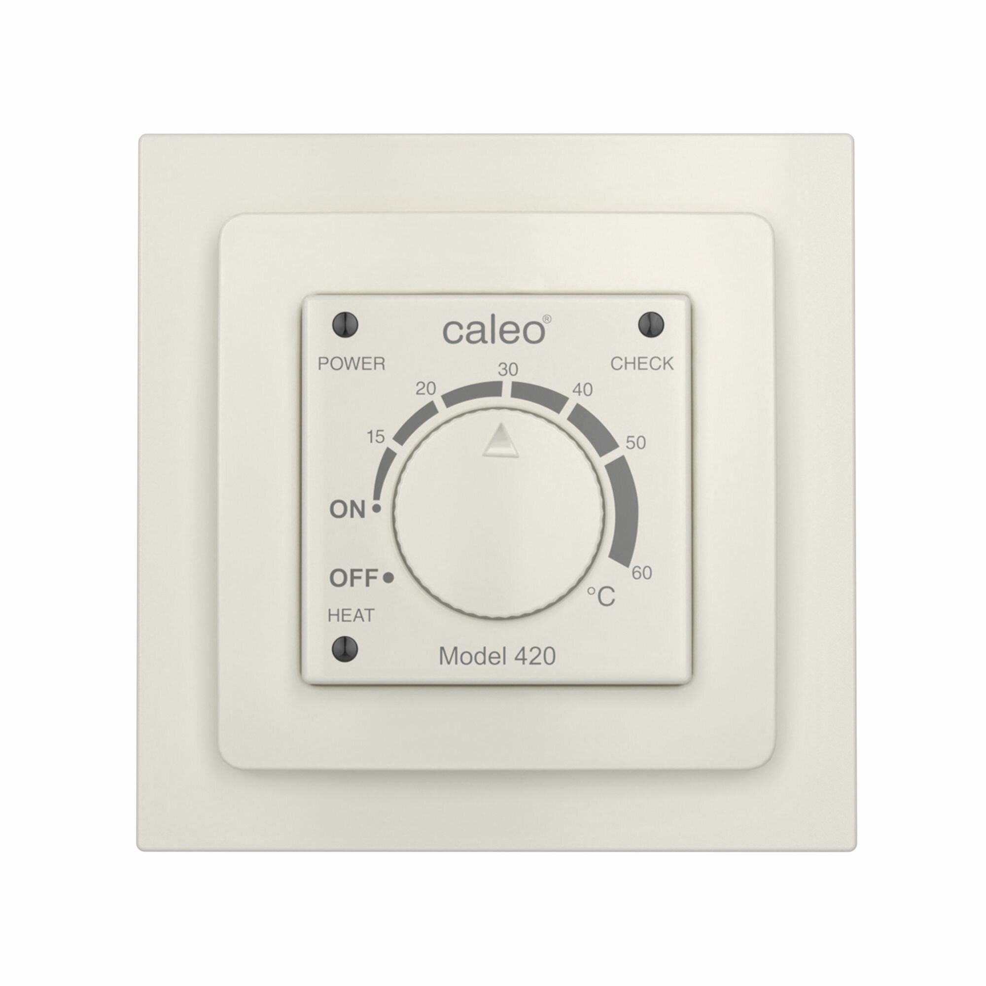 Терморегулятор CALEO 420 беж/адапт