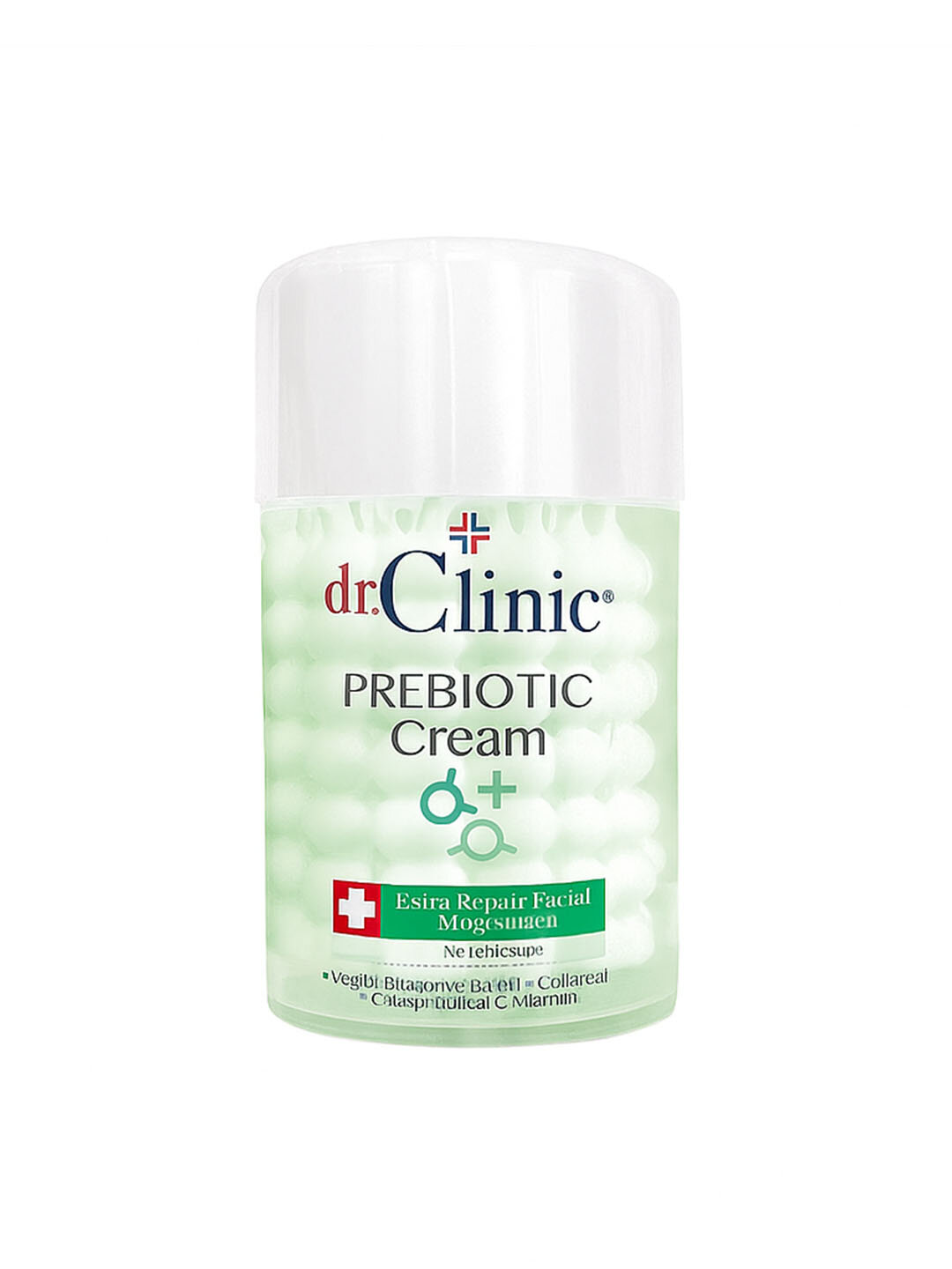 Крем DR CLINIC, для лица и тела, капсульный, пребиотики, GREEN, 100 мл