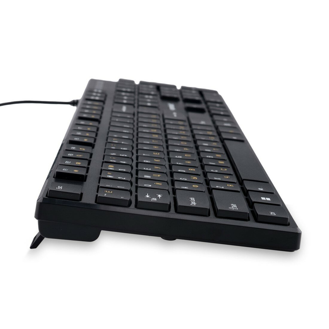 Клавиатура Gembird KB-250, USB, черный тип подключения: проводная, интерфейс: USB