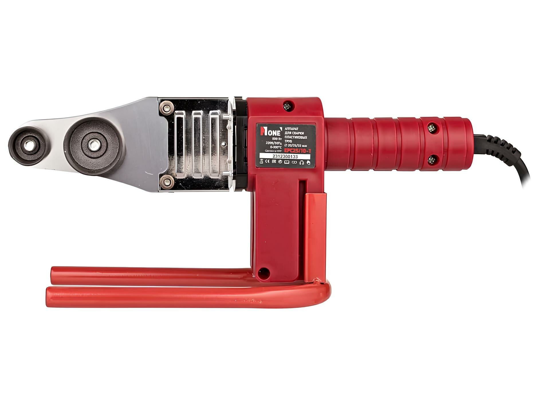 Паяльник для пластиковых труб NUMBER ONE EPC25/10-1, мощность 800Вт, 3 насадки — фото 1