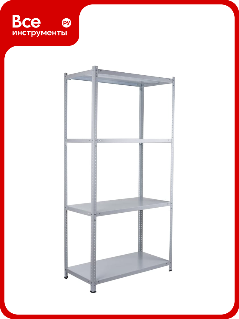 Металлический стеллаж Gigant 2000x1000x400 4 полки GST-201044