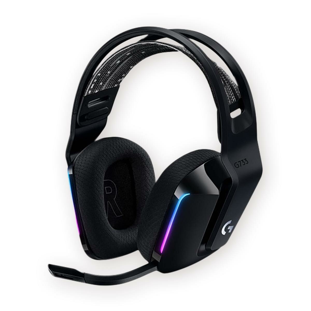 Гарнитура игровая беспроводная Logitech Lightspeed Black G733