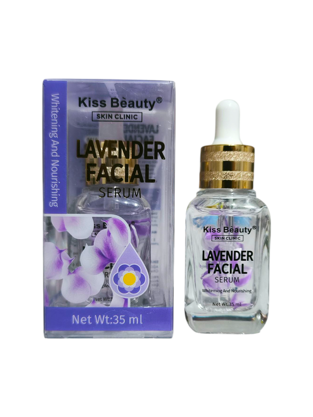 Сыворотка для лица KISS BEAUTY 35 мл – Уход, сияние и свежесть кожи в 3 оттенках
