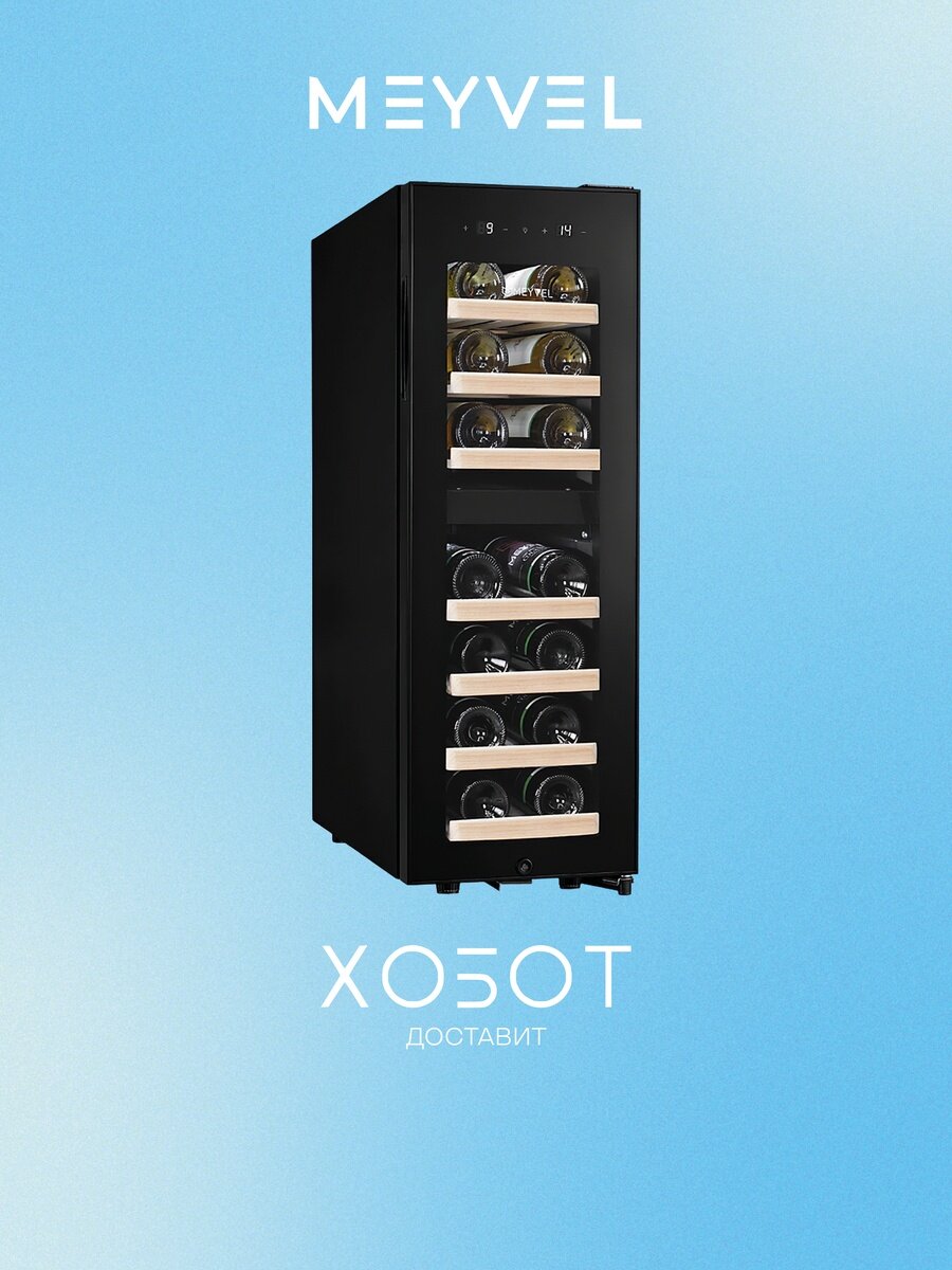Винный шкаф Meyvel MV19-KBF2