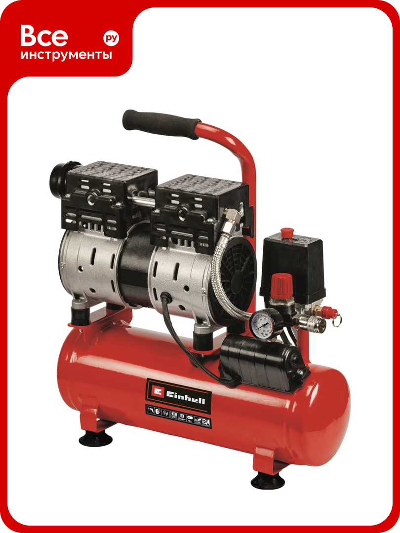 Компрессор Einhell TE-AC 6 Silent 4020600