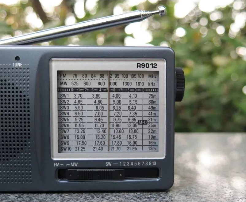 Портативный Радиоприемник Tecsun R-9012, Диапазоны FM/MW/SW, Питание от Батареек — фото 1
