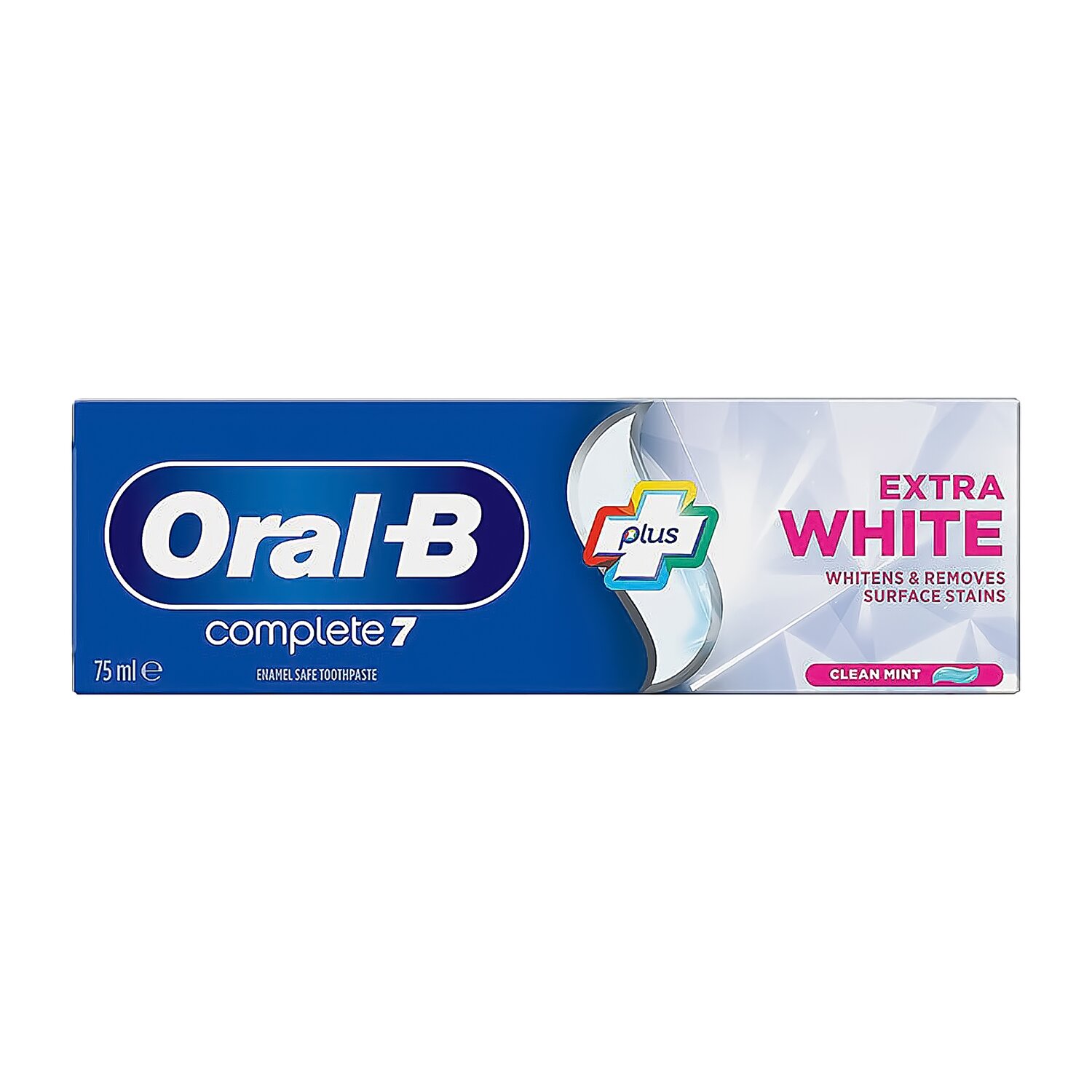 Зубная паста Oral-B Complete7 Extra White, отбеливающая, 75мл — фото 1