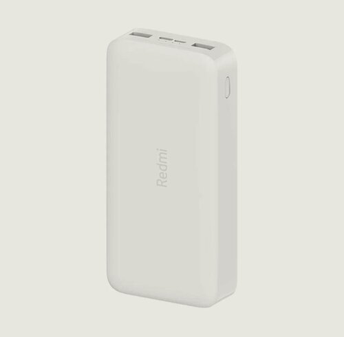 Изображение товара Портативный аккумулятор Charge Power Bank, 20000mAh, быстрая зарядка, белый