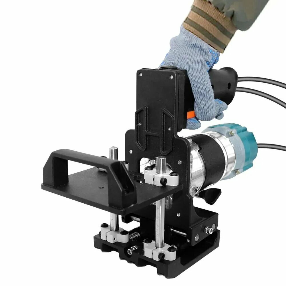 Позиционирующий долбежный станок 2-в-1 локатор пробивки с самоблокирующимся переключателем