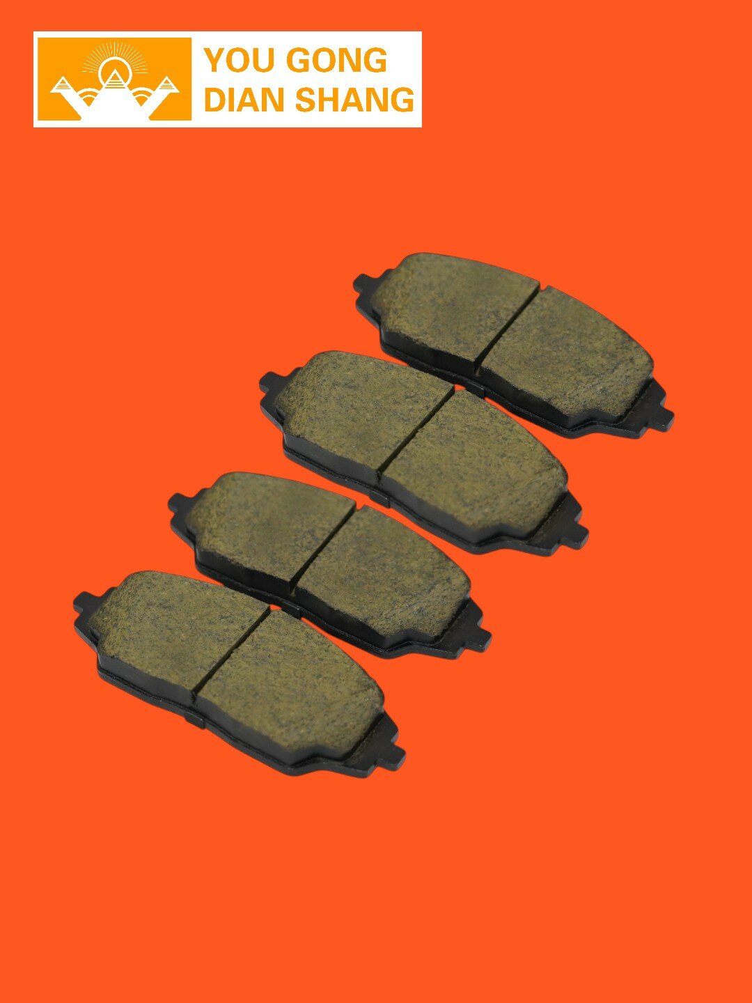 ABS Керамические тормозные колодки для Chevrolet COBALT, передние дисковые — фото 1