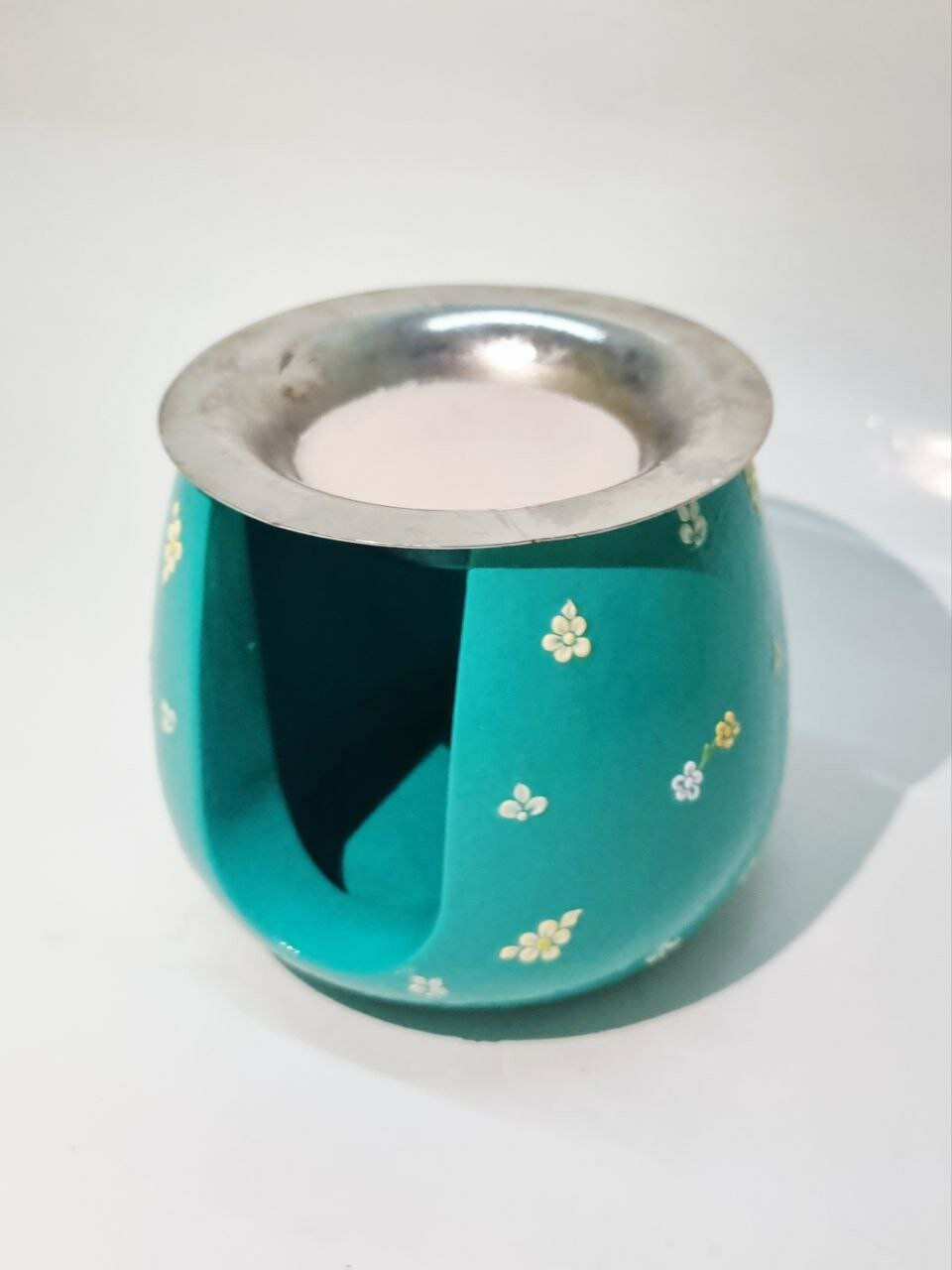 Набор. Аромалампа "Изысканное Наслаждение", с чайной свечой и аромасаше в подарок, ручная работа — фото 1