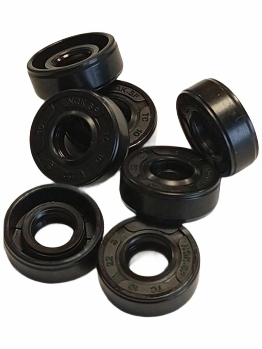 Сальник 10х22х8 TC NQK.SF, 1 штука — фото 1