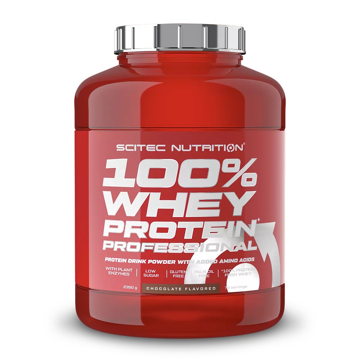 Протеин Scitec "100% Whey Professional" , 2350г, без глютена, порошок, вкус кофе