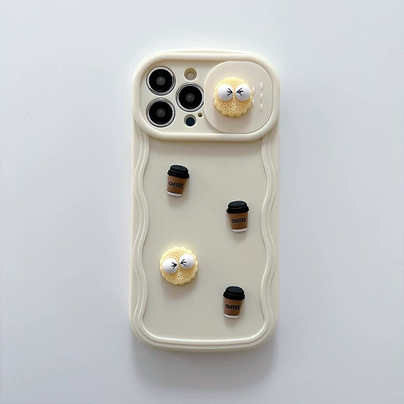 Чехол "Briquette Coffee", для iPhone 16 Pro Max, защита камеры — фото 1