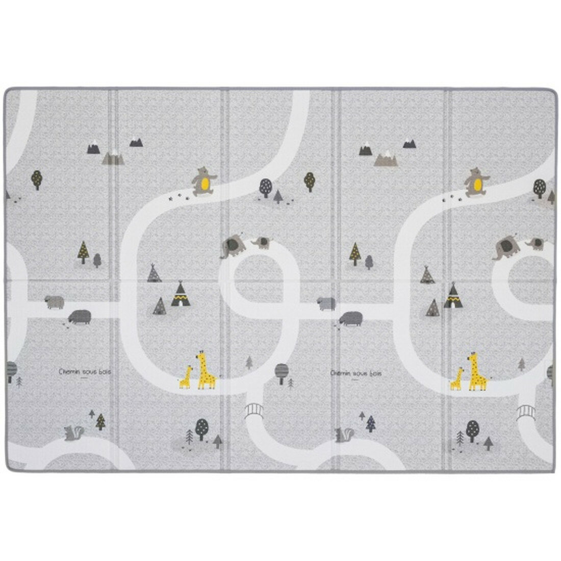 Развивающий коврик Parklon Sillky Portable Новые тропинки 140x200x1 см