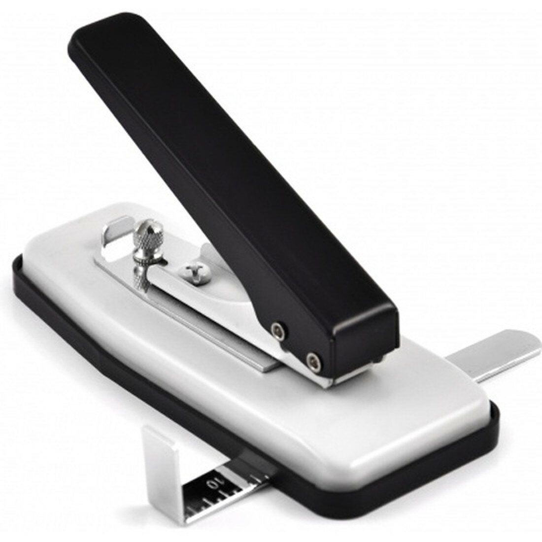 Дырокол Warrior 33059а продолговатое отверстие 13х3 мм с линейкой