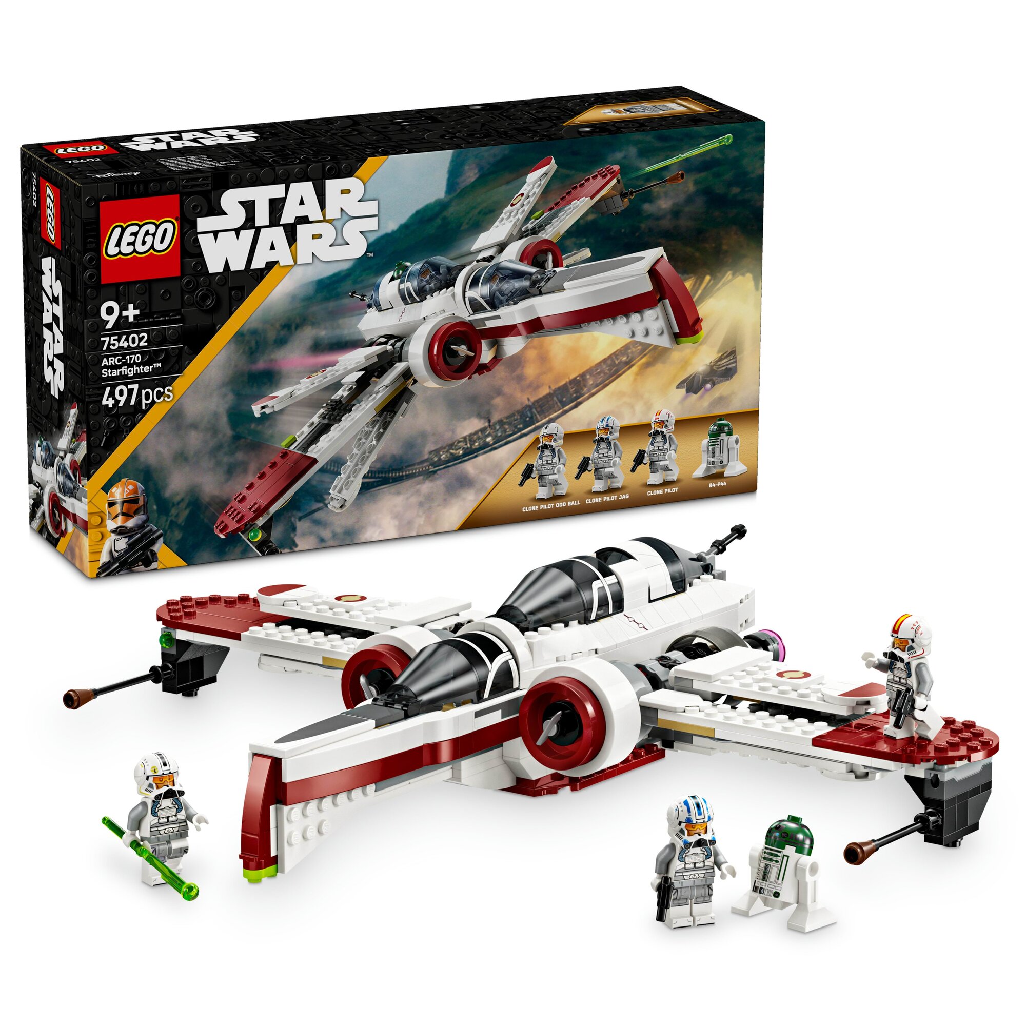 LEGO Star Wars 75402 Истребитель ARC-170 Starfighter, 497 дет. — фото 1