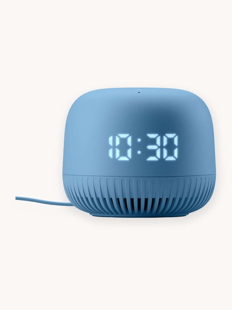 Умная колонка Маруся, VK Капсула Нео с голосовым помощником, умная станция, цвет синий, 3 месяца подписки VK + Wink в подарок