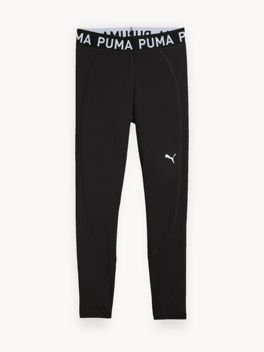 Легинсы PUMA STRONG TIGHT HW FL, размер M, черный