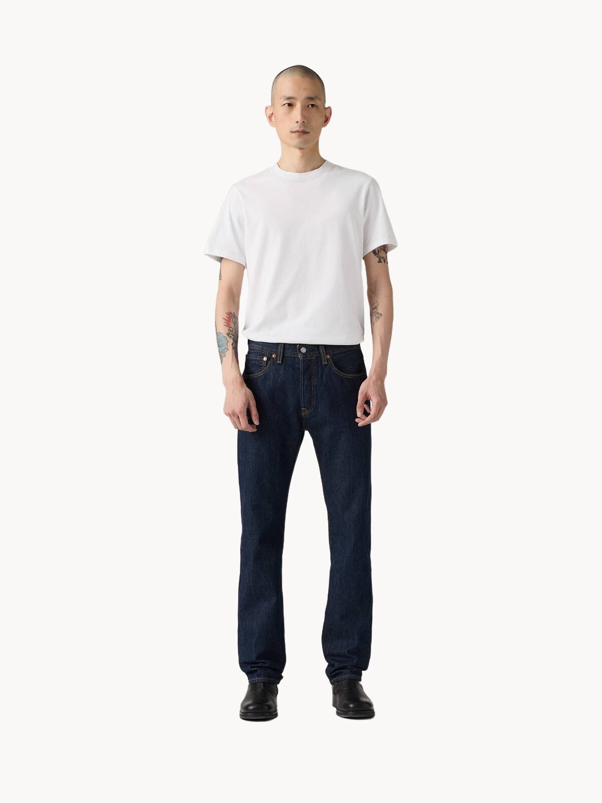 Джинсы классические Levi's Men 501 Original, размер 32/32 JEAN, синий
