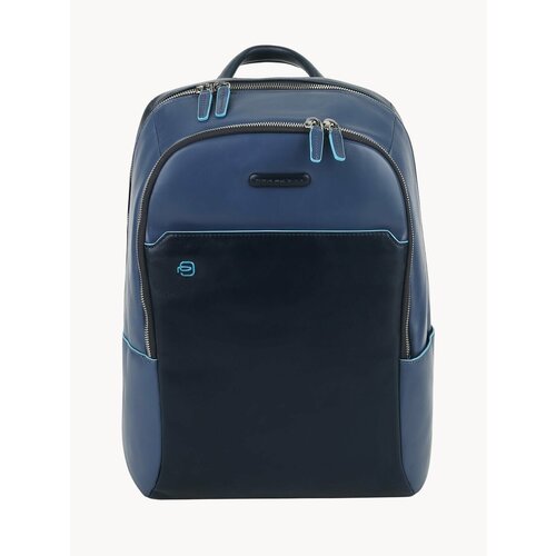 Рюкзак PIQUADRO фактура гладкая сине-голубой 54400₽