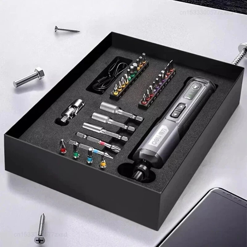 Изображение Xiaomi беспроводной шуруповерт 4В