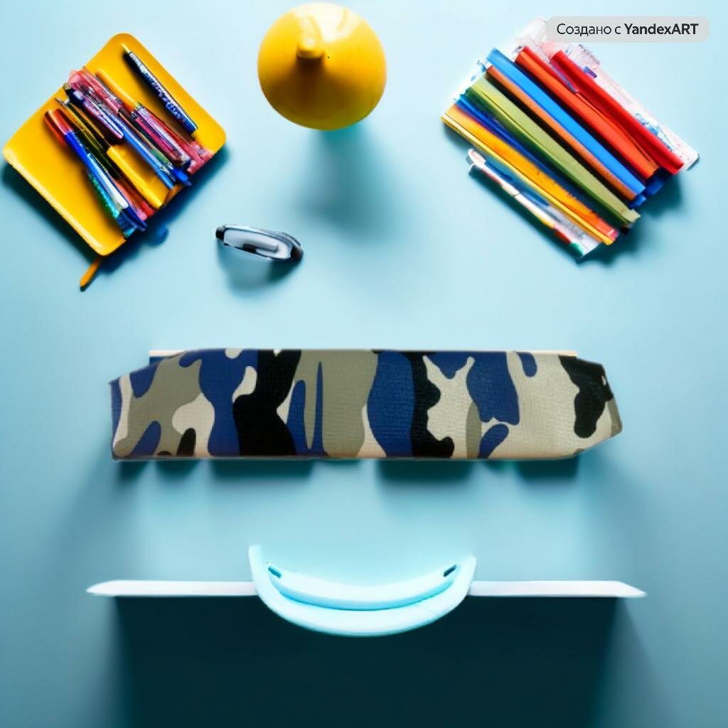 Пенал для ручек и карандашей, узкий, 1 отделение, в ассортименте — фото 1