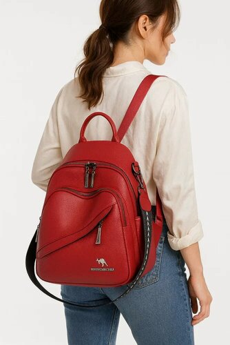 Изображение товара Рюкзак женский кожаный , сумка рюкзак трансформер городской