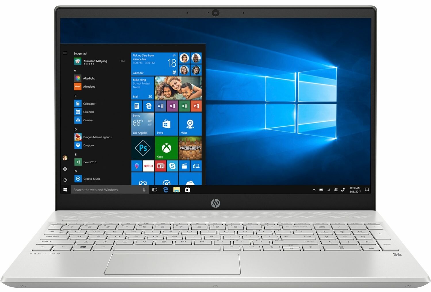 Ноутбук HP Pavilion 15 AMD R7-7730U, 16GB, 512GB SSD, 15.6" FHD IPS