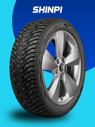 Изображение товара Шины Ikon Tyres Character Ice 8 225/45 R19 96T Шипованные зимние