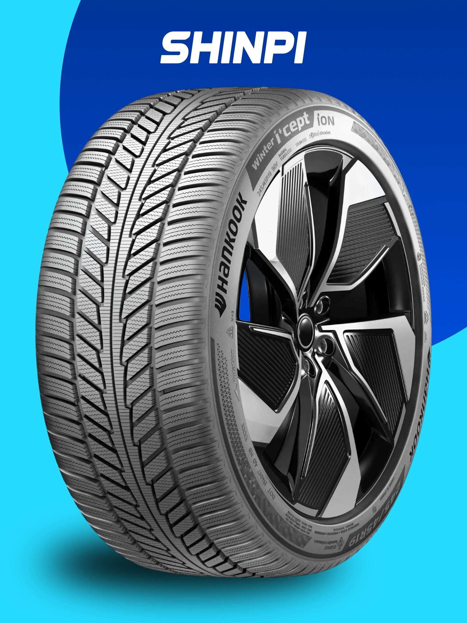 Hankook iON i*cept IW01 EV 215/50 R19 93H ELECTRO зимние автомобильные шины