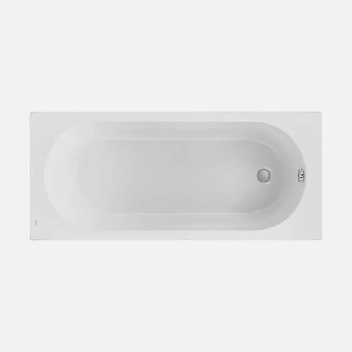 Изображение товара Акриловая ванна Roca Gava без опоры 160x70, пристенная, белая, глянцевая, прямоугольная