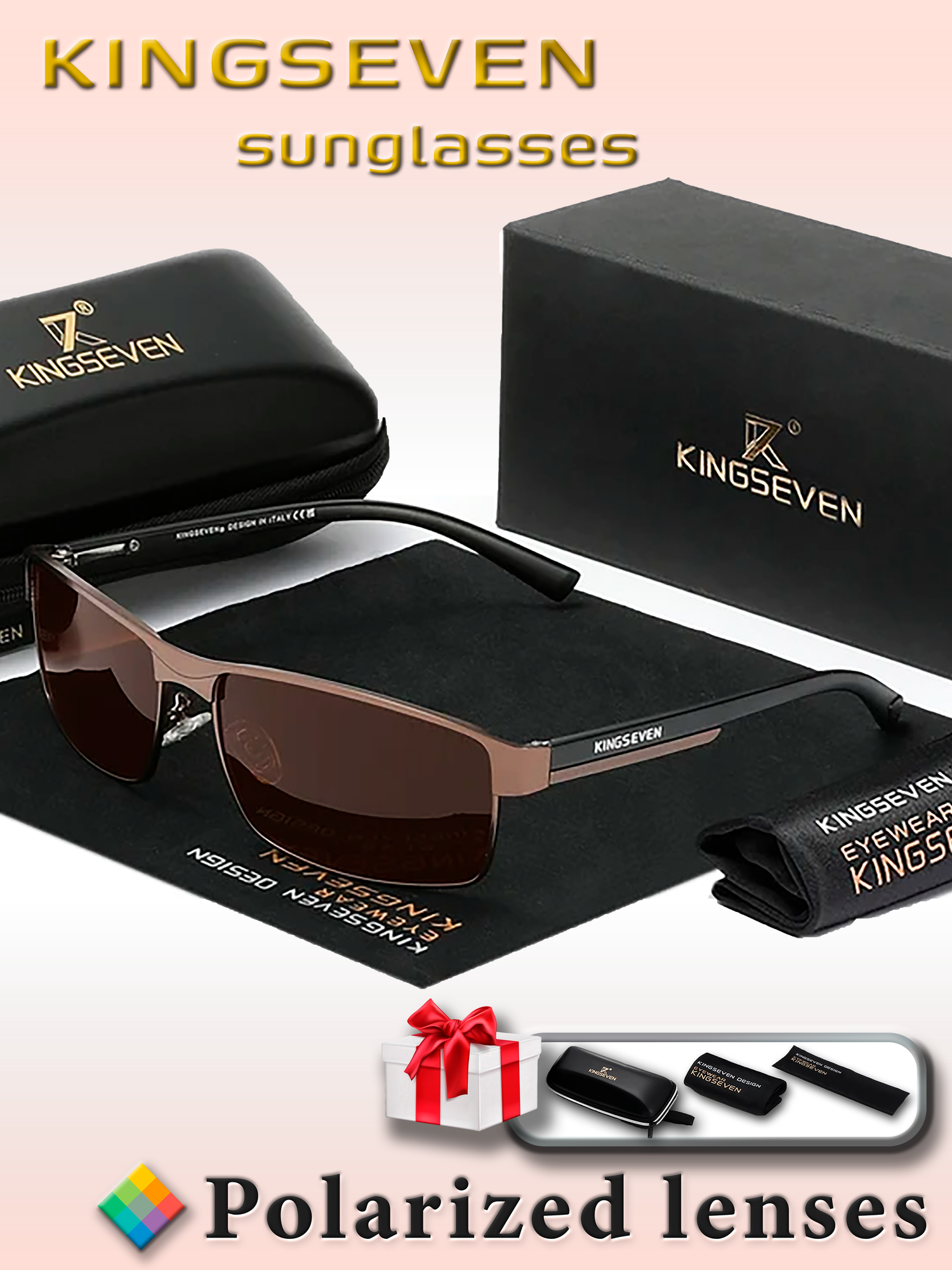 Солнцезащитные очки KINGSEVEN 