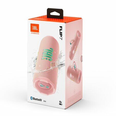 JBL Flip 7 — портативная ударопрочная Bluetooth-колонка с AI Sound Boost