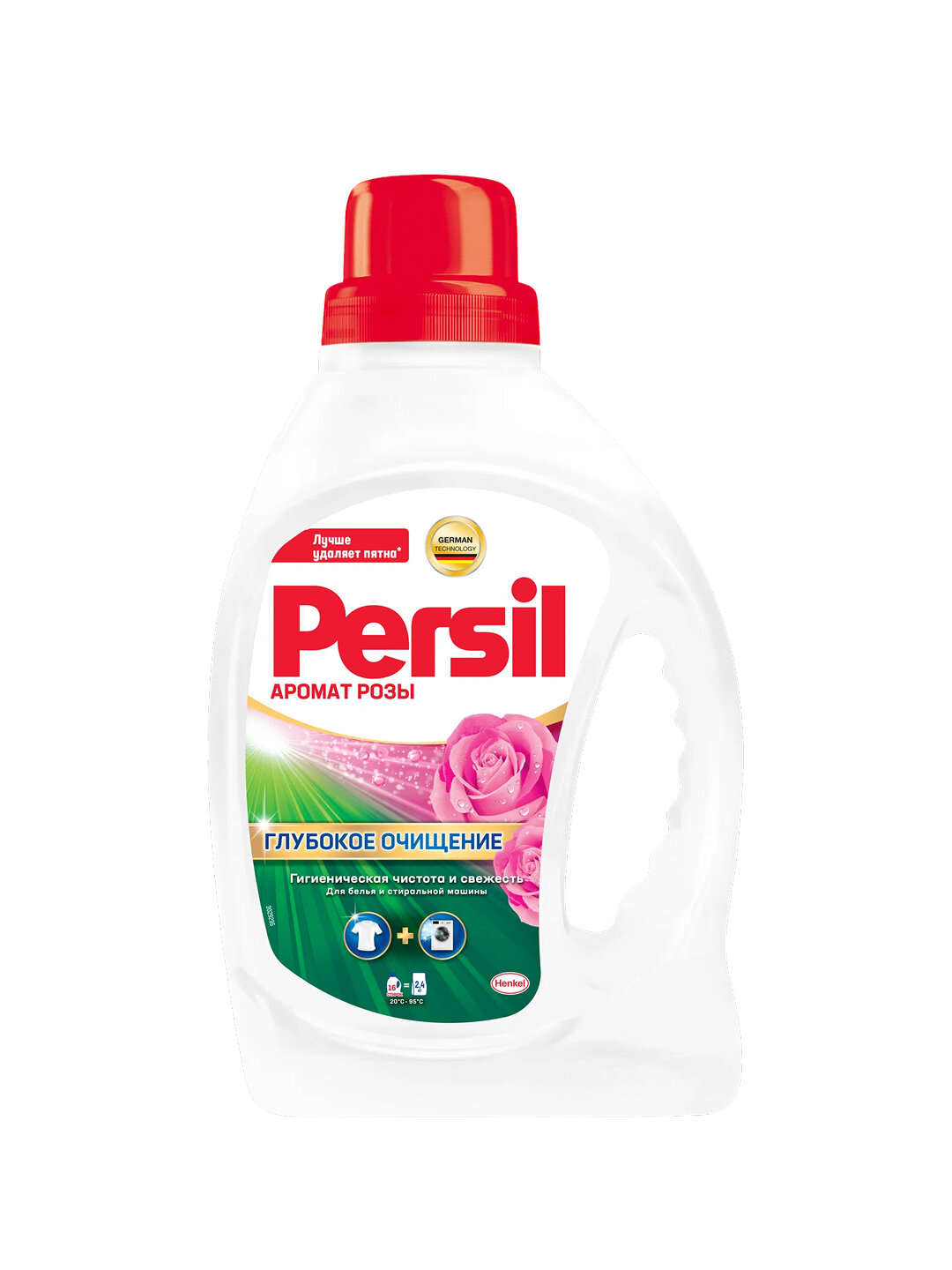Гель для стирки Persil "Глубокое Очищение", аромат Розы, 1.04 л