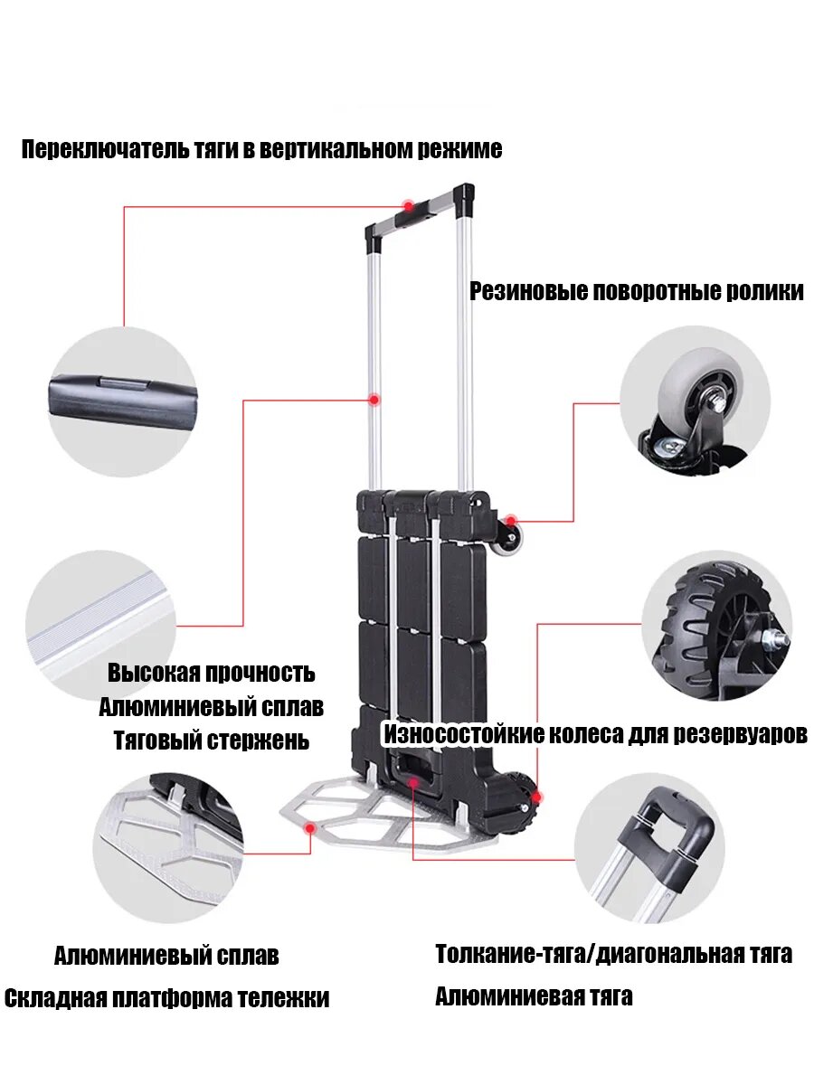 Складная тележка