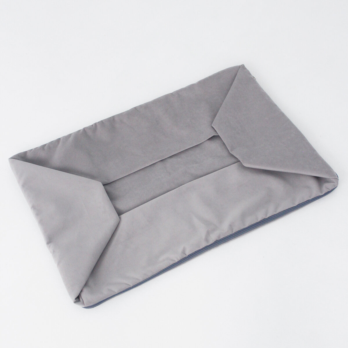 Чехол для лежанки 60х40см антивандальная ткань цвет светло-серый