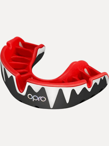 Изображение товара Боксерская капа Opro Platinum Level Black/White/Red оригинал