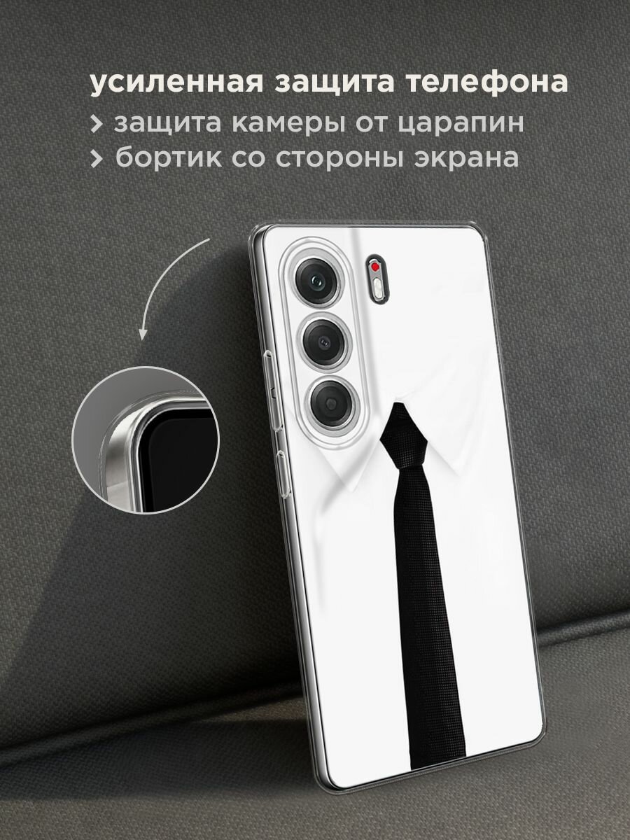 Чехол на Tecno Camon 40 / Текно Камон 40 с принтом "Галстук" — фото 1