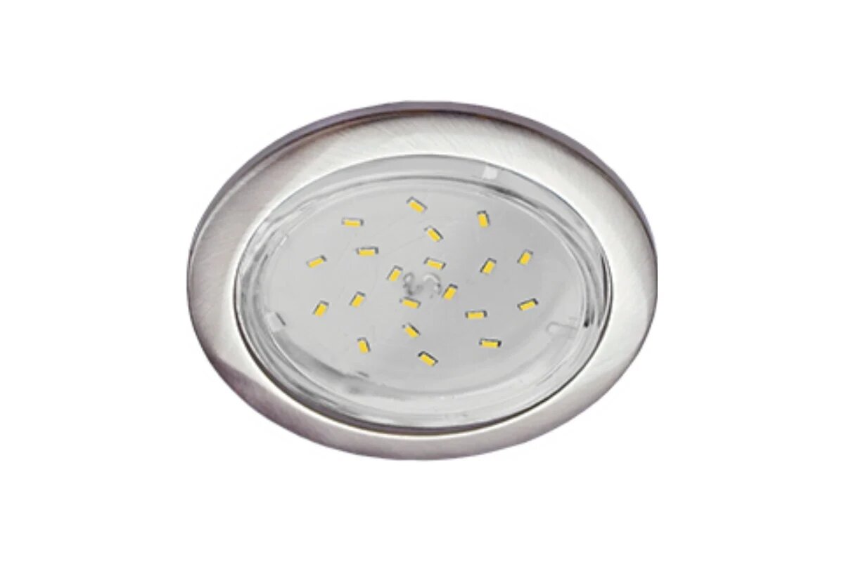 Светильник Ecola Gx53 h4-gl встраиваемый без рефл. глубокий сатин хром 48x106 к+ FS53GLECB