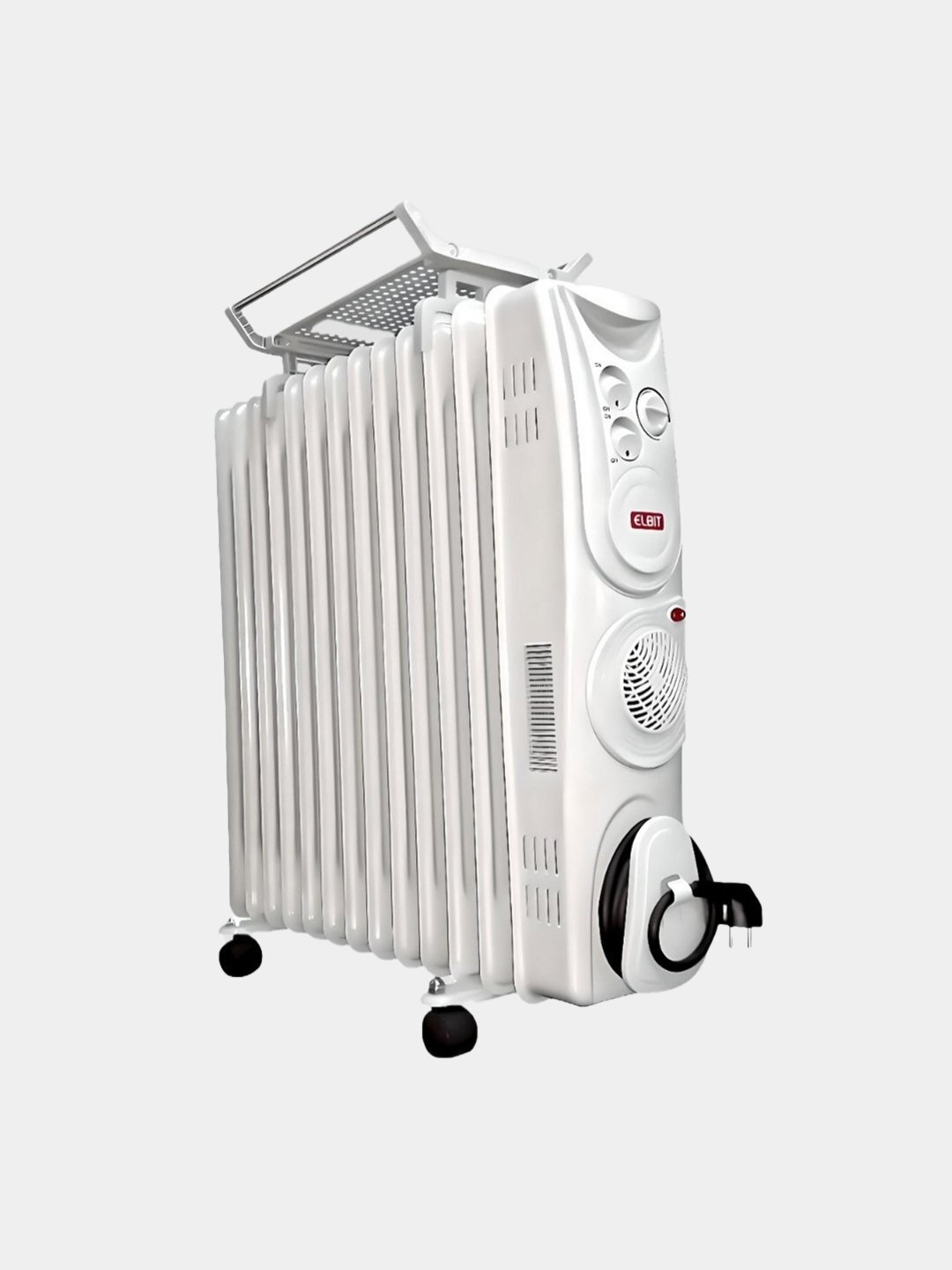 Масляный обогреватель elbit EB-2900C22-13, 3 скорости, питание от сети