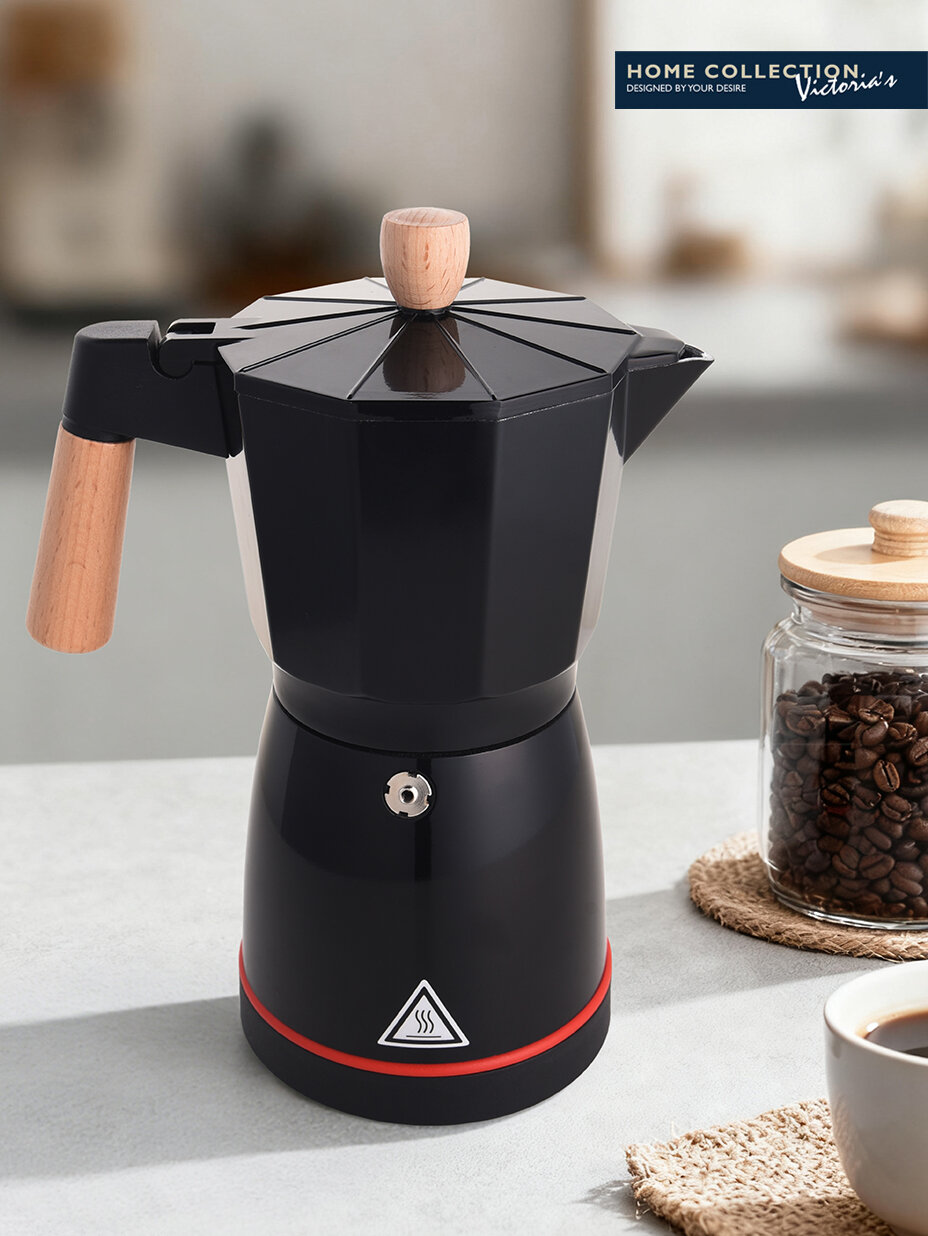 Кофеварка гейзерная электрическая 6 порций