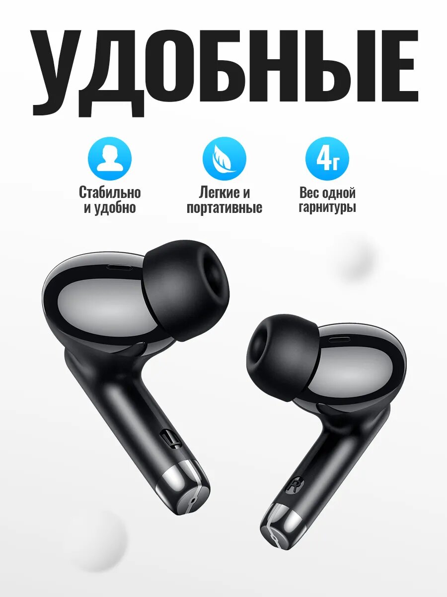 Наушники Hoco "EQ2 Plus Thought", беспроводные, с микрофоном — фото 1
