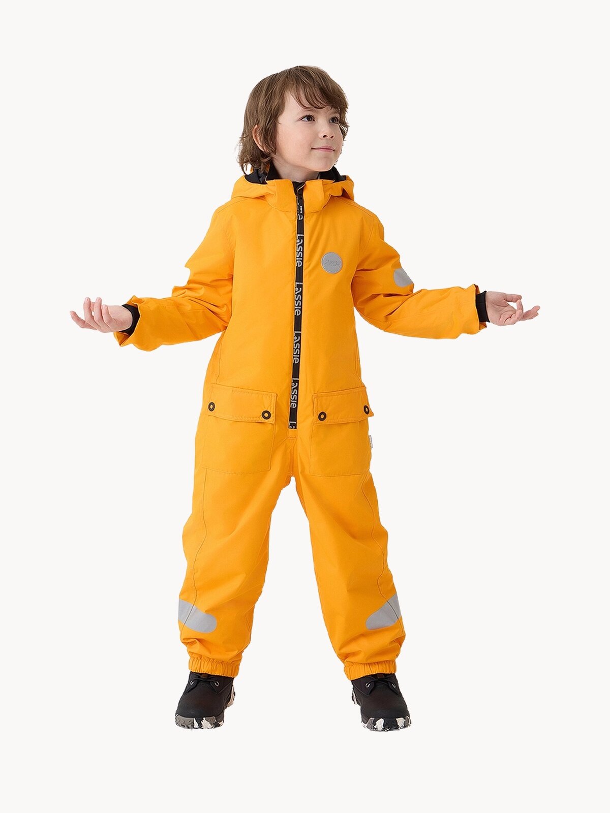 Комбинезон утеплённый Lassie Seppo, размер 122, , Желтый