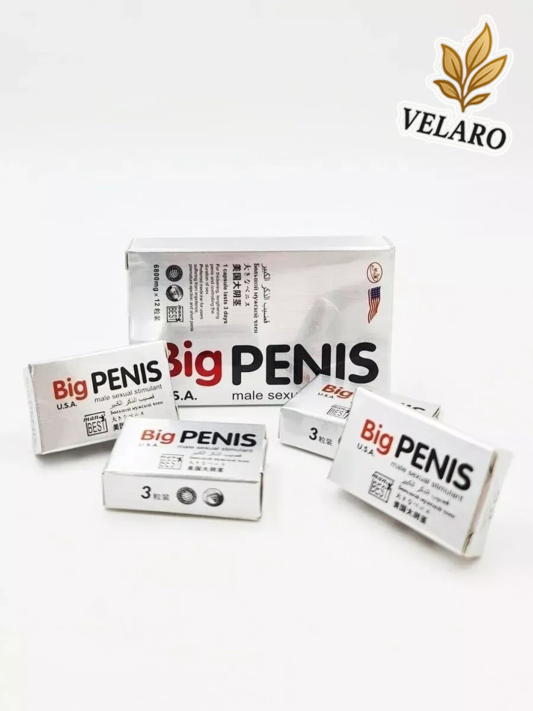 Big Penis, возбудитель для мужчин, препарат, для повышения потенции, виагра для мужчин12 таблетки.