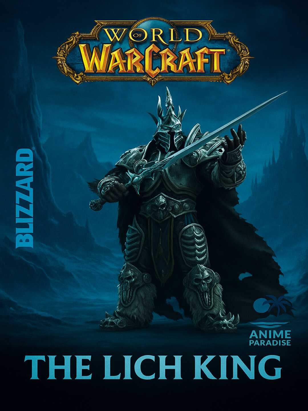 Фигурки Lich King, Illidan, Sylvanas коллекционные модели, фэнтези герои