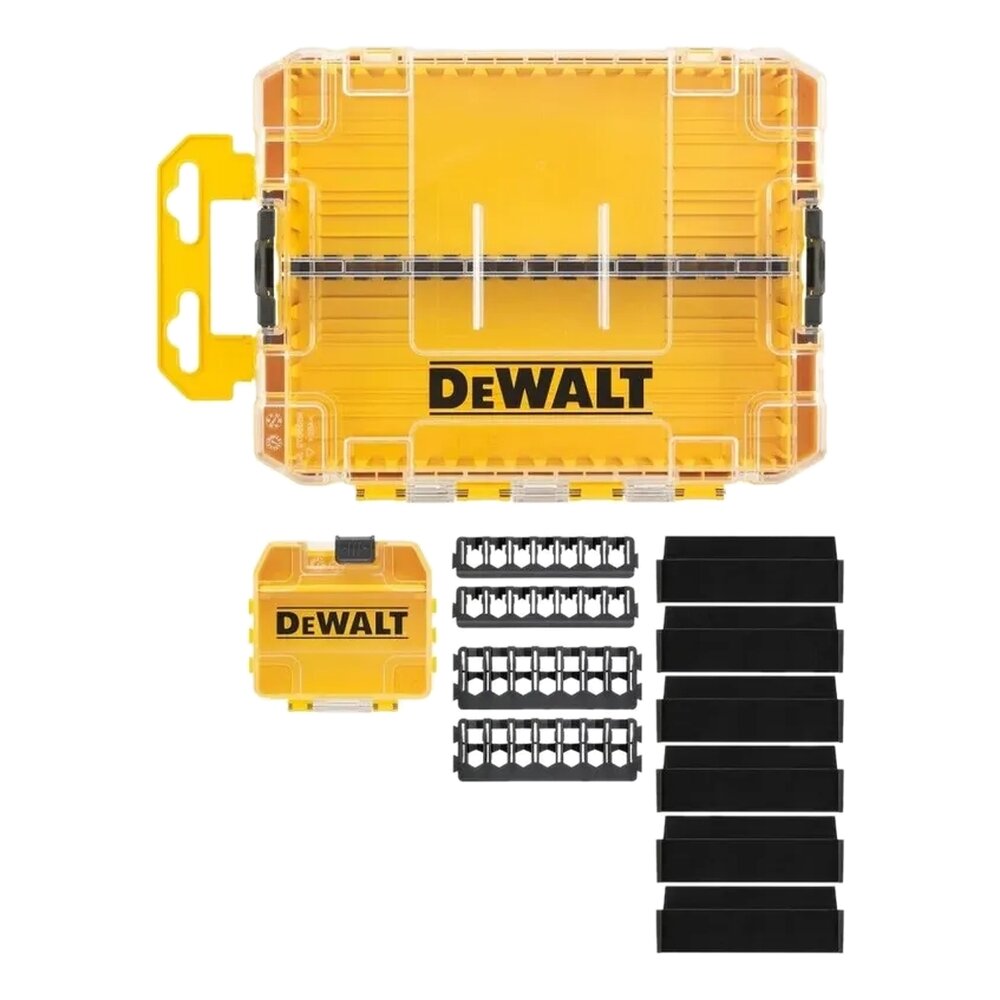 Средний органайзер для оснастки DeWALT Tough Case DT70802-QZ