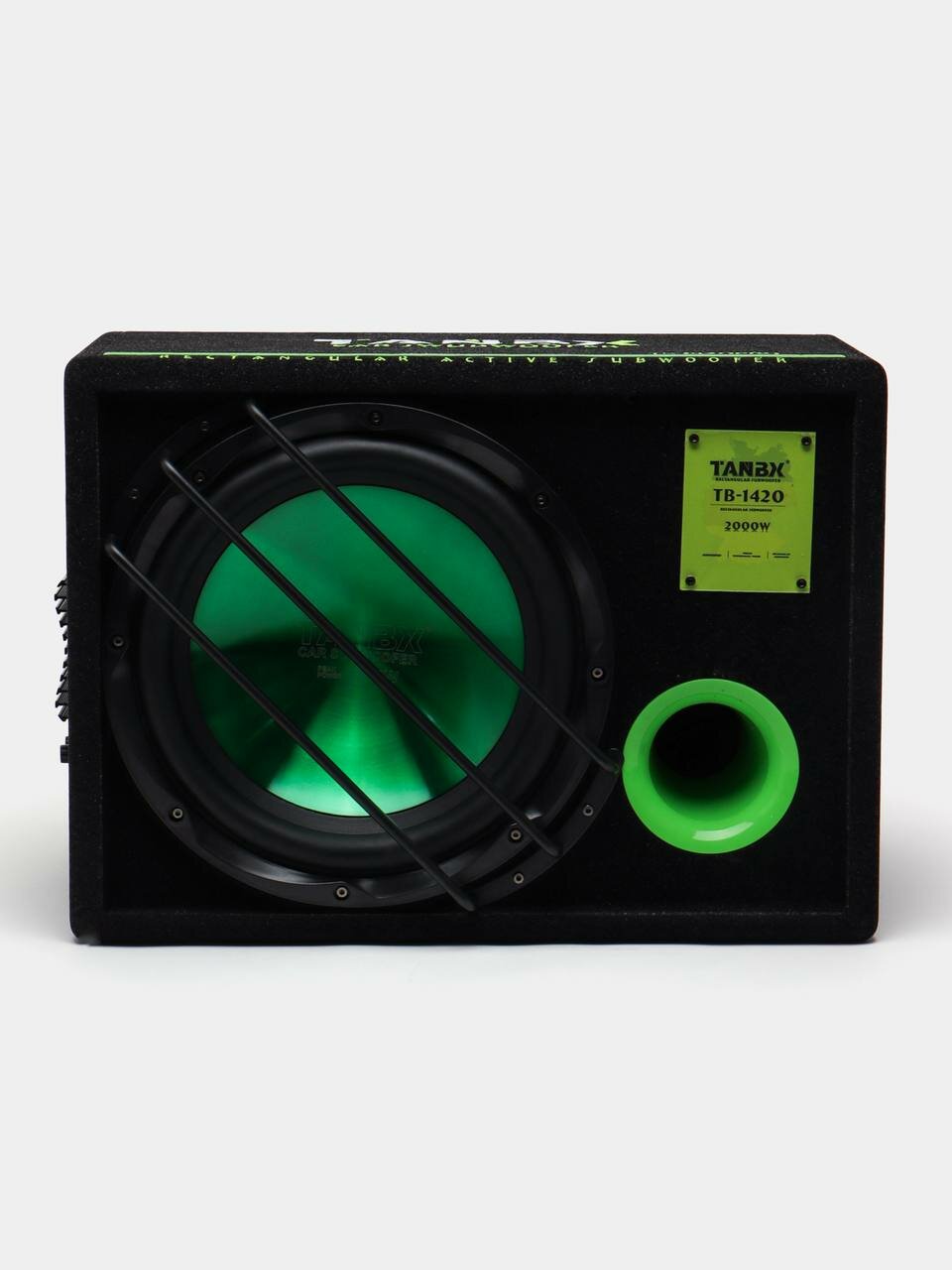Активный сабвуфер ТАНБХ-1420 PRO — мощный бас в каждом автомобиле 2000w — фото 1